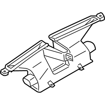 Infiniti 27800-1BA0A Nozzle-Defrostor