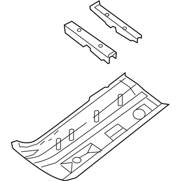 Nissan G4321-4AFAA Floor-Front, LH