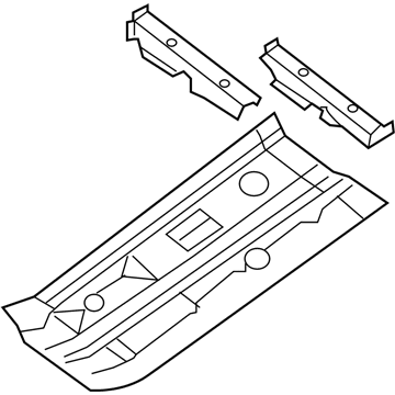 Nissan G4320-3SGMA Floor-Front, RH