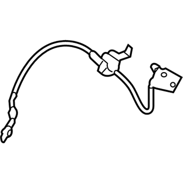 Kia 58731D3000 Brake Front Hose, Left