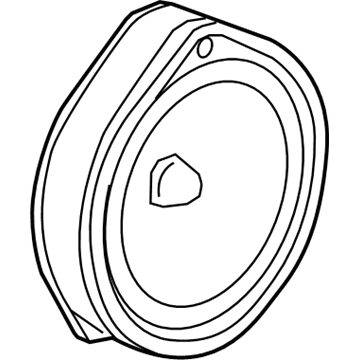 Honda 39120-TBA-A81 Speaker Assembly, 17Cm Do