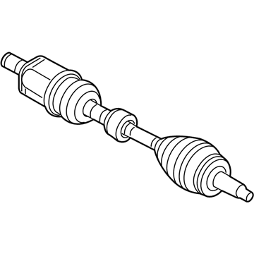 Hyundai 49500-C1330 Shaft Assembly-Drive, LH