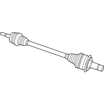 Mopar 68380011AB AXLE HALF