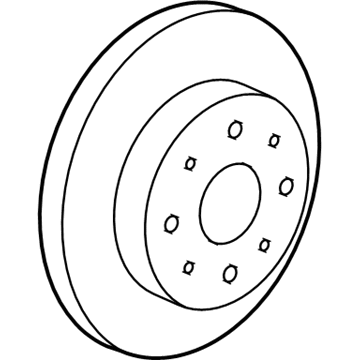 Honda 45251-SZT-040 Disk, Front Brake