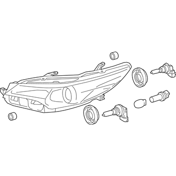 Toyota 81110-06860 Composite Assembly