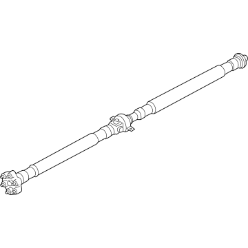 BMW 26-11-8-089-857 DRIVE SHAFT AUTOMATIC TRANSM