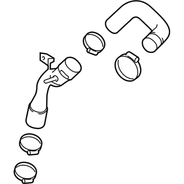 Ford K2GZ-6F073-C Outlet Tube