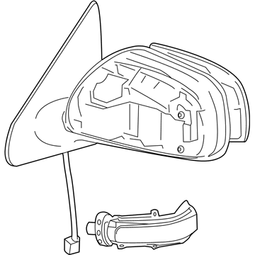 Toyota 87940-52420 Mirror Assembly