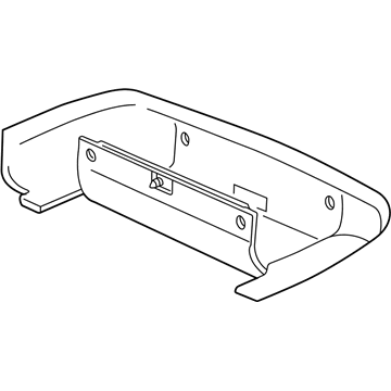 Ford YR3Z-7654602-AA Compartment Trim