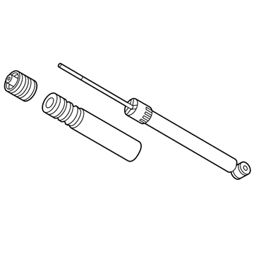 Honda 52610-T5R-A02 Damper Assembly, Rear