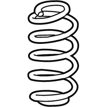 Honda 52441-T5R-A03 Spring, Rear