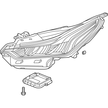 GM 84689813 Headlamp Assembly