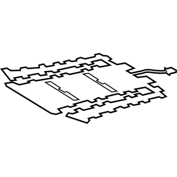 Lexus 87510-48201 Heater Assembly, Seat