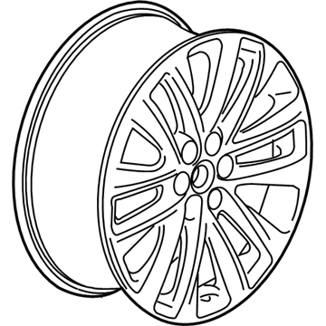 GM 84465272 Wheel, Alloy