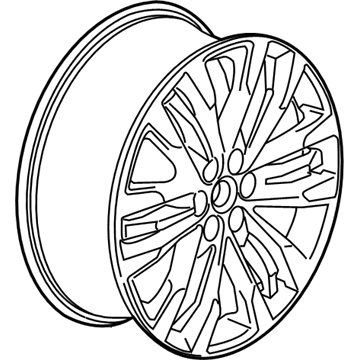 GM 84444235 Wheel, Alloy