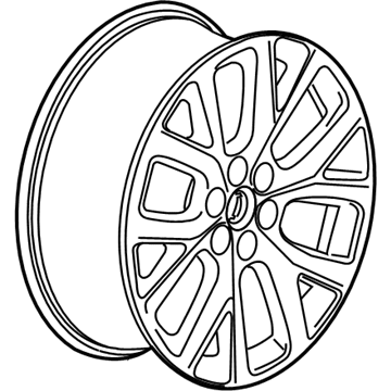 GM 84520429 Wheel, Alloy