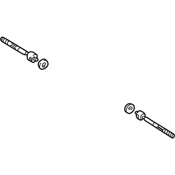 Lexus 45503-09230 End Sub-Assembly,Steering