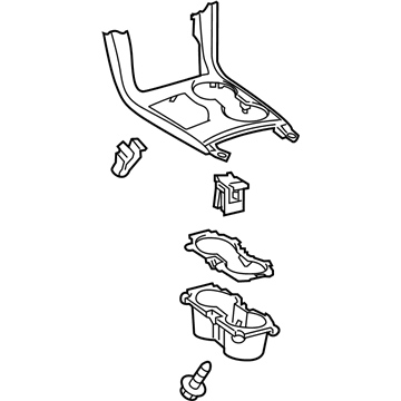 Toyota 58805-06351 Console Panel