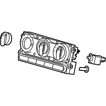 Ford 7L3Z-19980-E Dash Control Unit