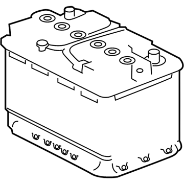 Honda 31500-TZ3-100M Battery (H6/Fla)