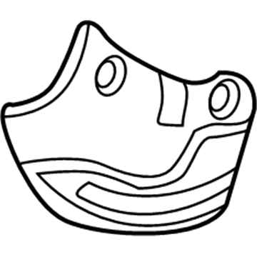 GM 20944531 Shield, Front Brake