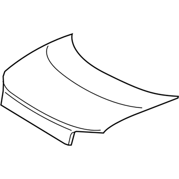 Toyota 53301-12A90 Hood