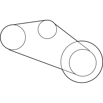 Hyundai 57170-39000 Power Steering Pump V-Belt