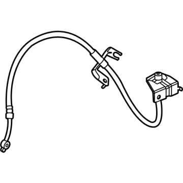 Kia 58731L1100 Brake Front Hose, Left