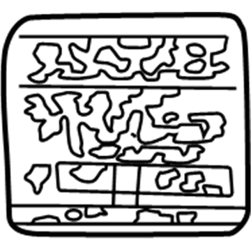 Nissan 14805-5S105 Emission Label