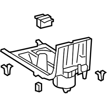 Toyota 58804-02040-B0 Upper Panel