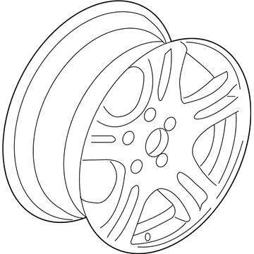 Mopar 5105691AB Wheel Alloy