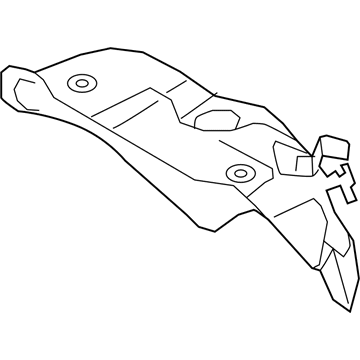 Kia 285252E270 Protector-Heat Upper