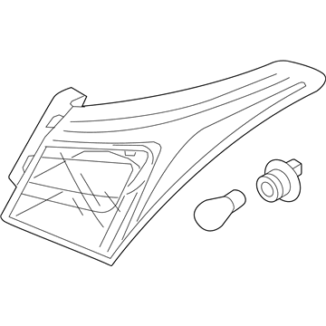 Hyundai 92402-A5120 Lamp Assembly-Rear Combination, RH