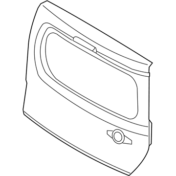 Nissan K010M-1FCAA Door Assy-Back