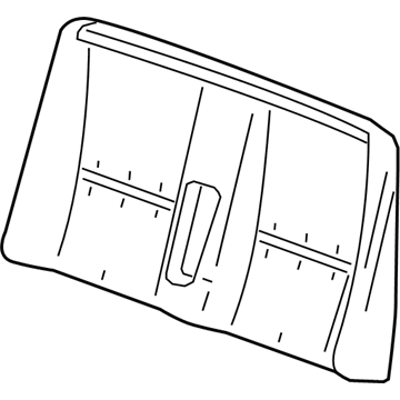 GM 92230552 Seat Back Pad