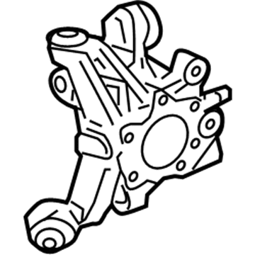 Acura 52215-SEA-E04 Knuckle, Left Rear