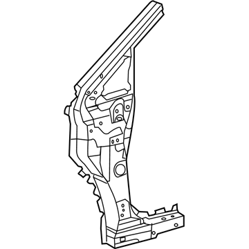 Lexus 61108-0E901 Reinforce Sub-Assy, Front Body Pillar, Lower RH