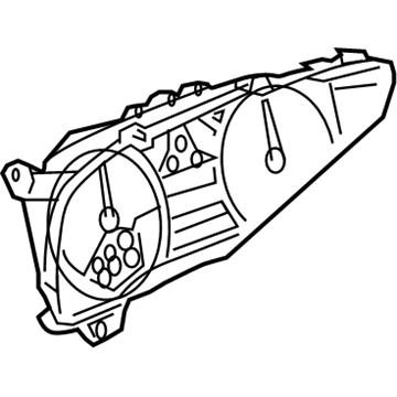 GM 15862195 Instrument Cluster Assembly