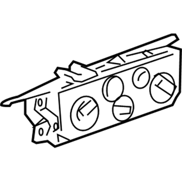 GM 15858832 Dash Control Unit