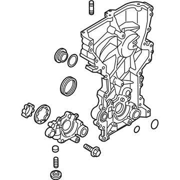 Kia 213502E350 Cover Assembly-Timing Chain