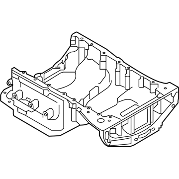 Kia 215203LFA0 Pan Assembly-Engine Oil,