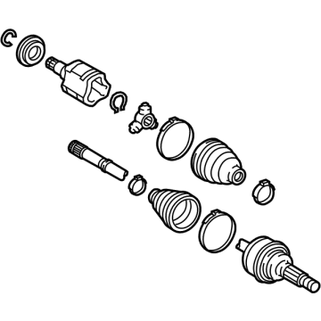 Toyota 42340-0E150 Axle Assembly