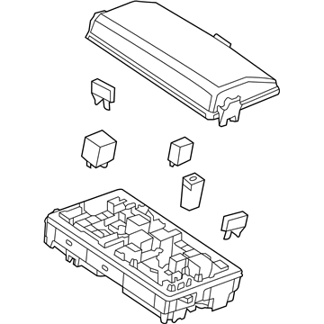 GM 20960720 Block Asm-Front Compartment Fuse