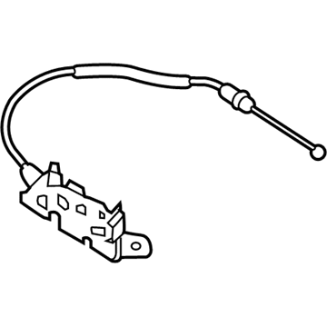 Infiniti 65603-5NA0A Bell Crank-Hood Lock