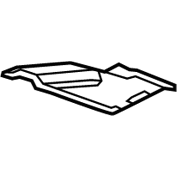 GM 12578196 Oil Deflector