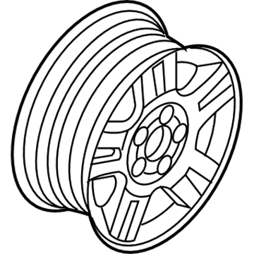 Ford 6L2Z-1007-B Wheel, Alloy