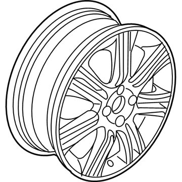 Honda 42700-TM8-A81 Disk, Aluminum Wheel (15X5 1/2J) (Tpms) (Enkei)