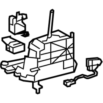 Lexus 33550-50502 Floor Shift Assembly, Tr