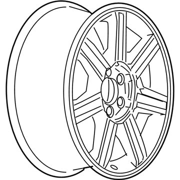 GM 9594305 Wheel Rim, 18X8