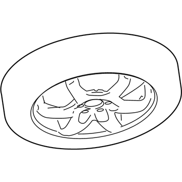 GM 9596017 Spare Wheel